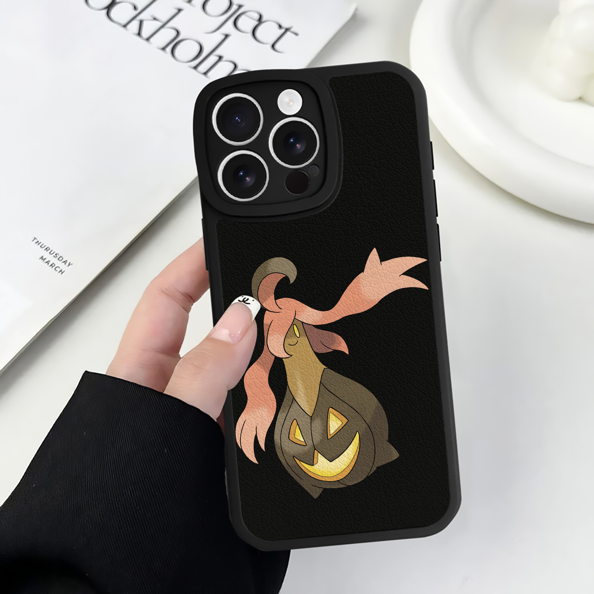 （画像用） ポケットモンスター Pokémon 【iPhone 16シリーズ対応】シリコンスマホケース（レザー調） 材質：シリコン